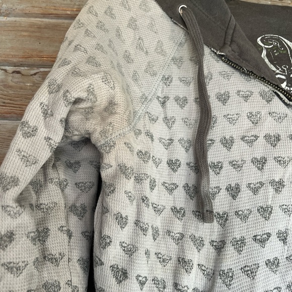 Vintage Roxy reversible Hoodie - Picture 7 of 9